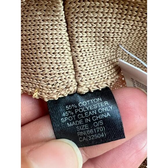 Urban Outfitters Women's Fedora Hat One Size Brown 3" Brim Cotton Blend NWT - Picture 5 of 8